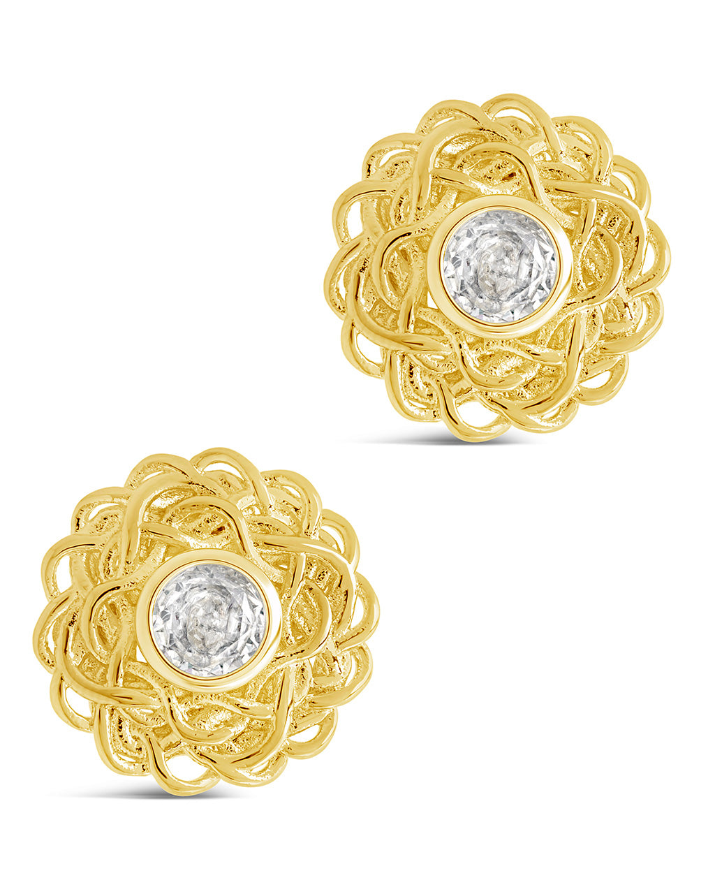 Double Stud Diamond Chain Earrings (.32 carat) – ShopMamaBijoux